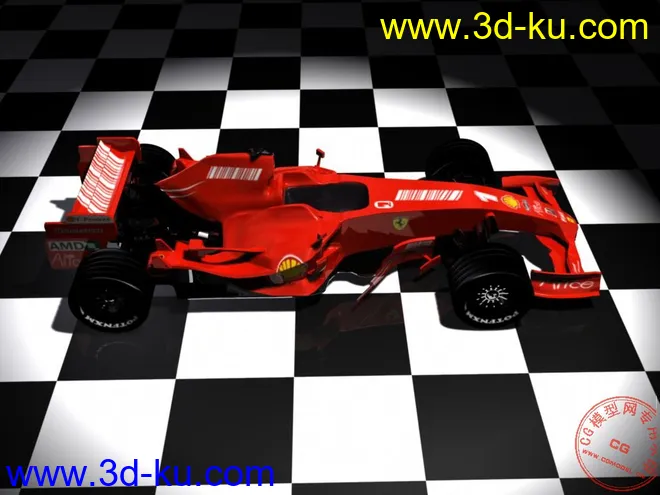法拉利2008新款F1模型的图片2
