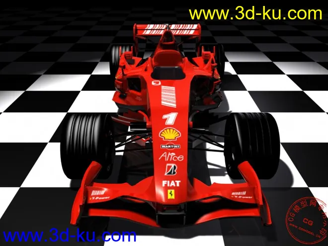 法拉利2008新款F1模型的图片6