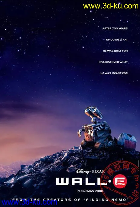 [首发]WALL-E游戏角色模型的图片1