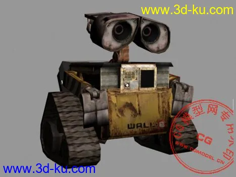 [首发]WALL-E游戏角色模型的图片2