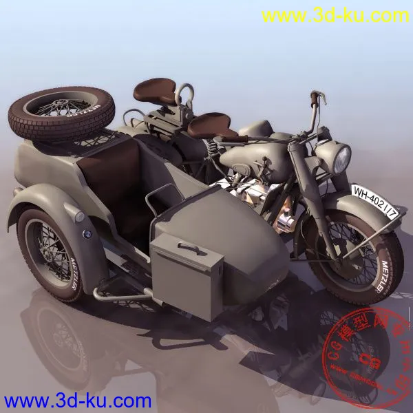 3轮摩托车模型的图片1