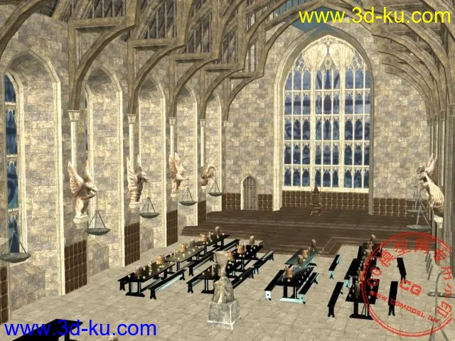 霍格沃兹大厅模型的图片2