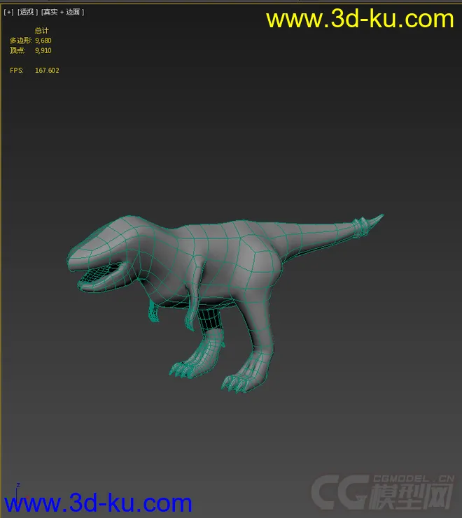花了1个半小时的恐龙模型的图片2