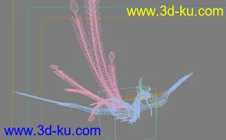 凤凰模型（带飞翔动作）max的图片