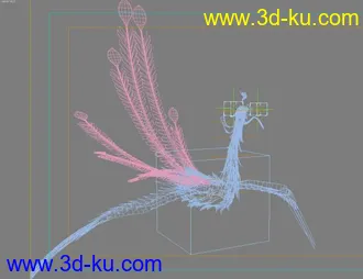 凤凰模型（带飞翔动作）max的图片