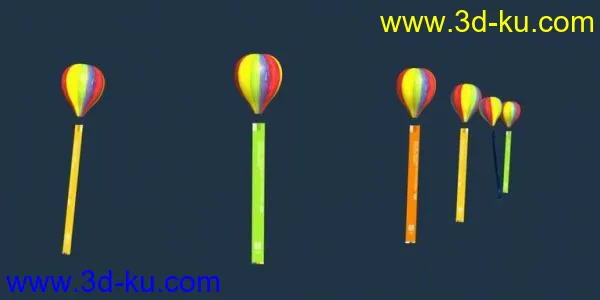 气球  商业动画中常用模型的图片1
