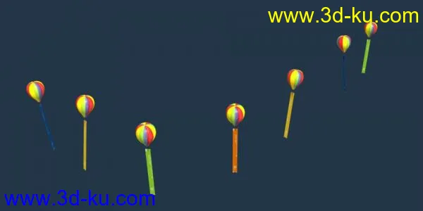 气球  商业动画中常用模型的图片2