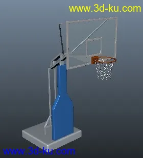 篮球架模型的图片1