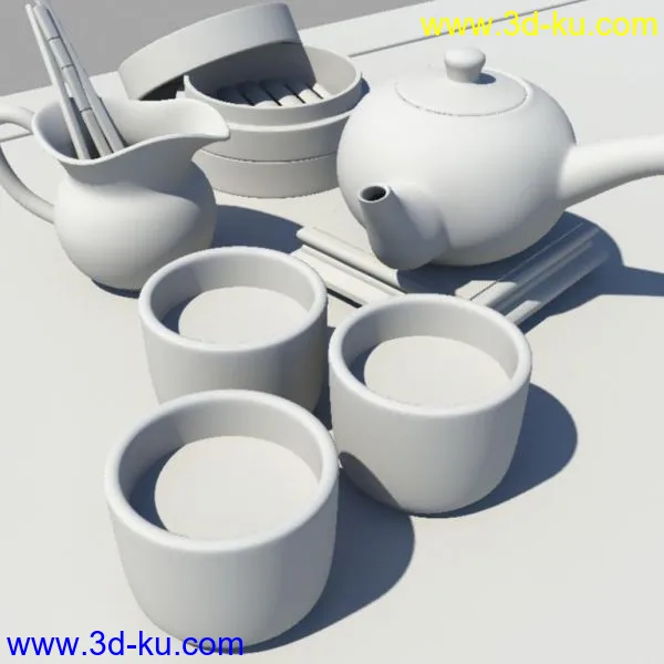 茶具模型的图片2