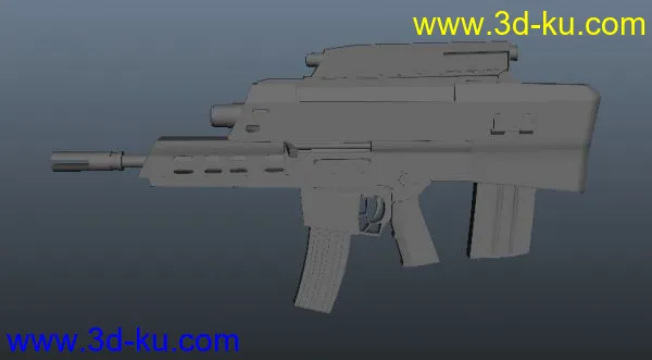 复合式冲锋枪模型的图片1
