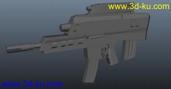 复合式冲锋枪模型的图片2