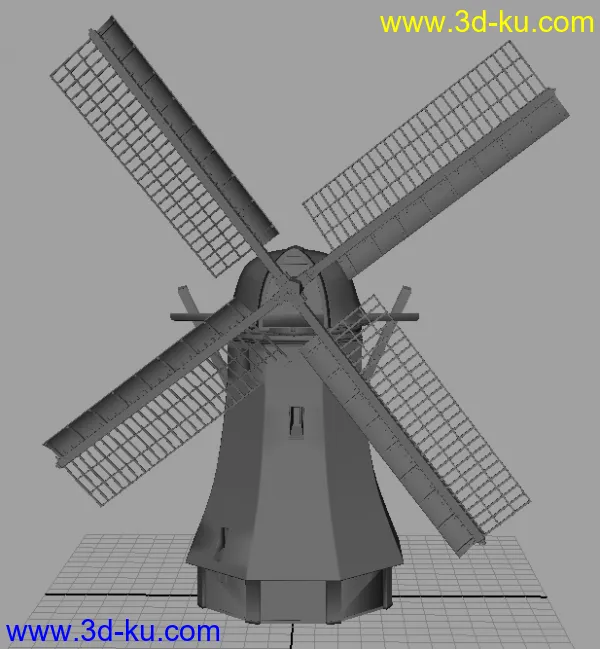荷兰大风车模型的图片1