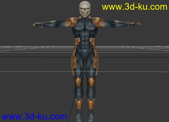 Cyborg Gray Fox模型的图片3