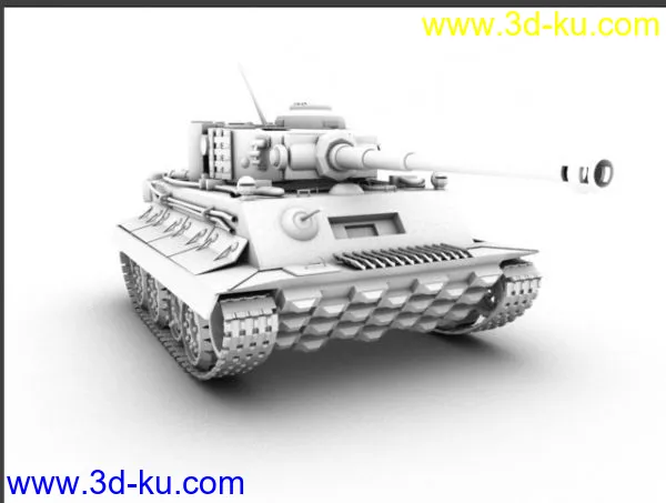 坦克——需要的朋友 速度下载模型的图片1