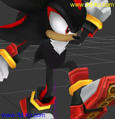 Shadow - Sonic 影子刺猬模型的图片1