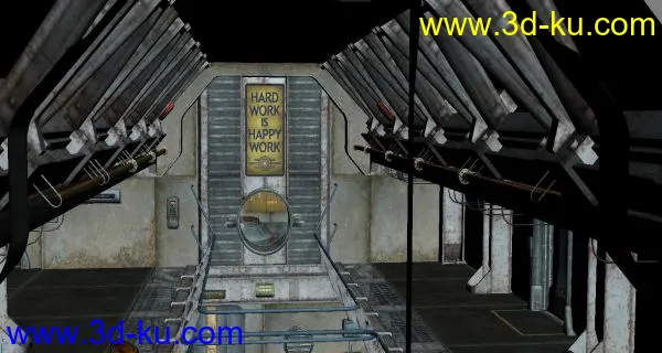热烈庆祝建党90周年，模型大放送-----《死亡空间站》里的死亡空间站 里边 其中的 一站的图片5