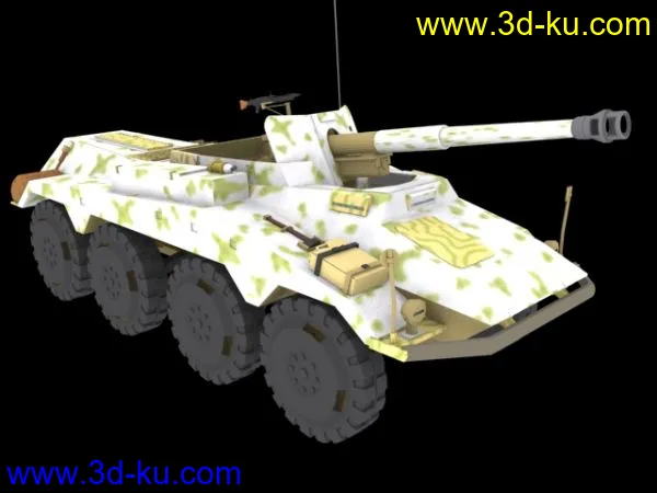 二战系列-max格式德国Sd.KFZ.243模型的图片2