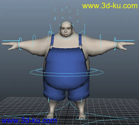 一个略有喜感的大胖子！模型的图片1