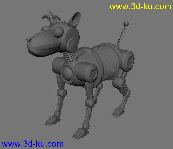 一只电子狗模型的图片1