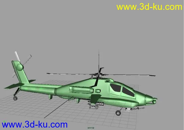 战斗型直升机模型的图片1