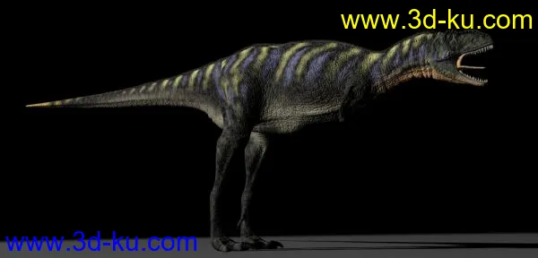 三维动画所用到的恐龙精致模型+贴图的图片2