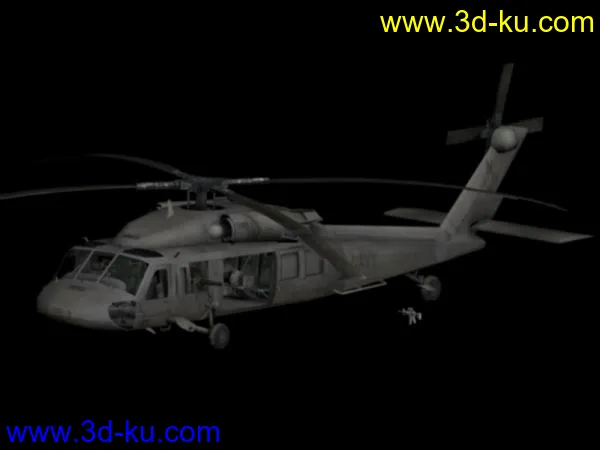 战地2 美军直升机模型的图片1