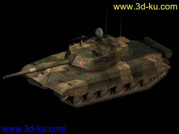战地2 中国99坦克模型的图片1