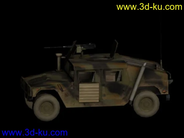 战地2 美军装甲悍马模型的图片1