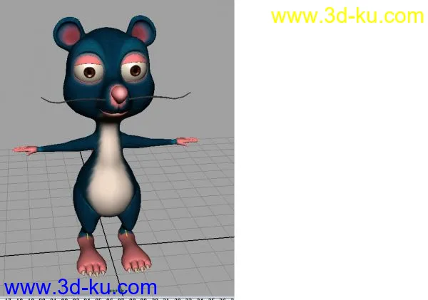 公司里做的小老鼠模型的图片1