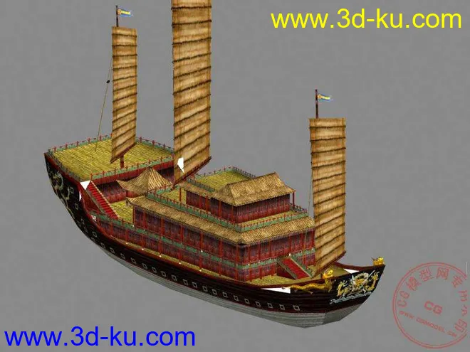 郑和宝船模型的图片1