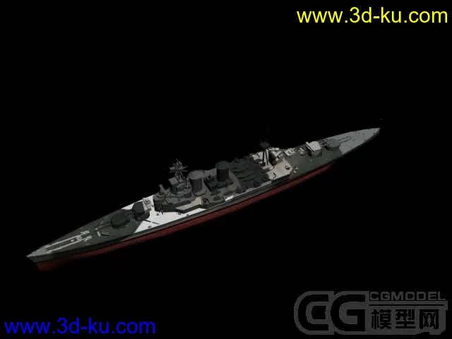 胡德号(HMS Hood)战列巡洋舰模型的图片1
