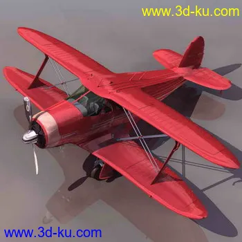 老式飞机~3Ds模型的图片2