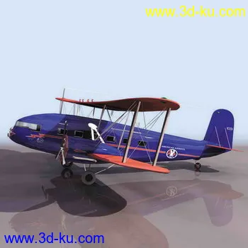 老式飞机~3Ds模型的图片7