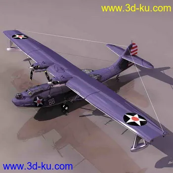 老式飞机~3Ds模型的图片9