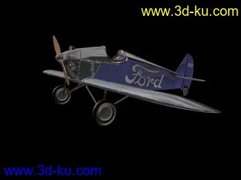 老式飞机~3Ds模型的图片16