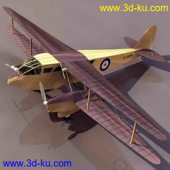 老式飞机~3Ds模型的图片21