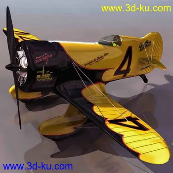 老式飞机~3Ds模型的图片24