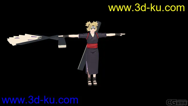 Naruto Character (Temari) Fixed模型的图片1