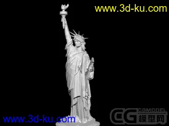 3D打印模型不知道有没有人发过 美国自由女神象的图片