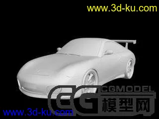 3D打印模型保时捷Porsche 911 (997) GT3 v2.0 带內装的图片