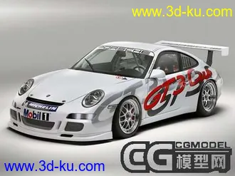 3D打印模型保时捷Porsche 911 (997) GT3 v2.0 带內装的图片