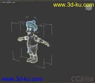 3D打印模型Cartoon man的图片