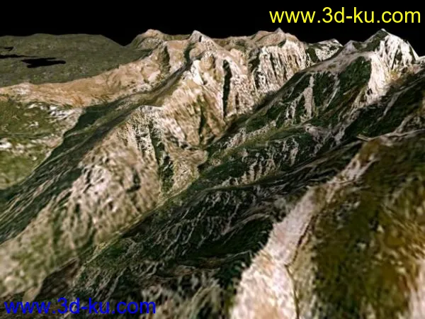 尘埃2-克罗地亚Rally-第二段山体模型的图片1
