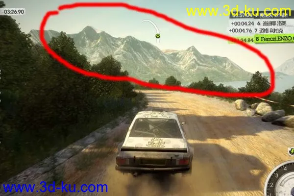 尘埃2-克罗地亚Rally-第二段山体模型的图片3