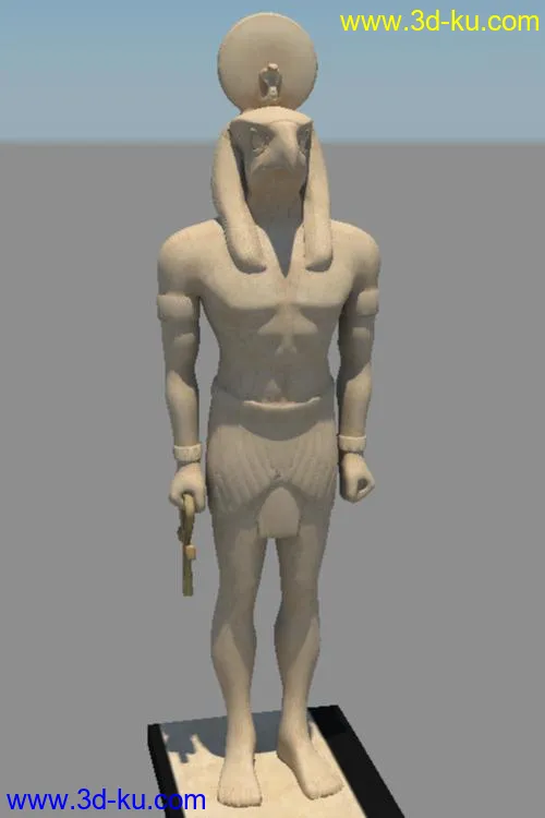 【超华丽壮观！！】埃及雕像大全集（含全部材质+高精贴图）模型的图片6