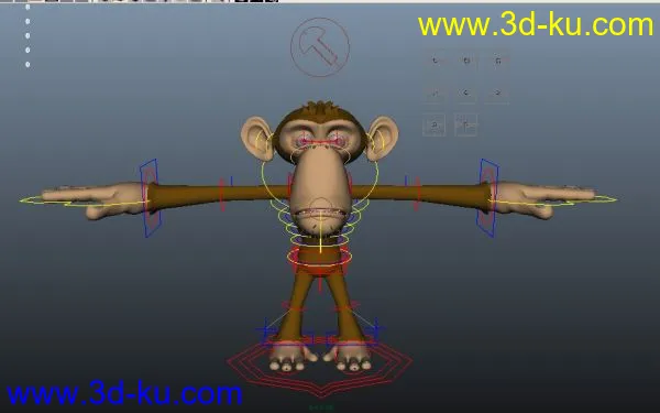 Monkey_rig模型的图片1