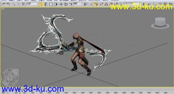 最终幻想纷争2 lighting(带骨骼+动画3800帧)模型的图片4