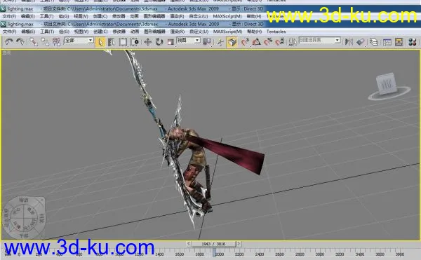 最终幻想纷争2 lighting(带骨骼+动画3800帧)模型的图片8