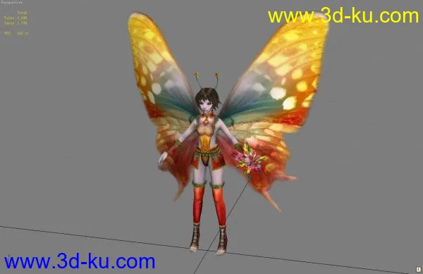 china_mob_Flower fairies(花精灵)模型的图片1