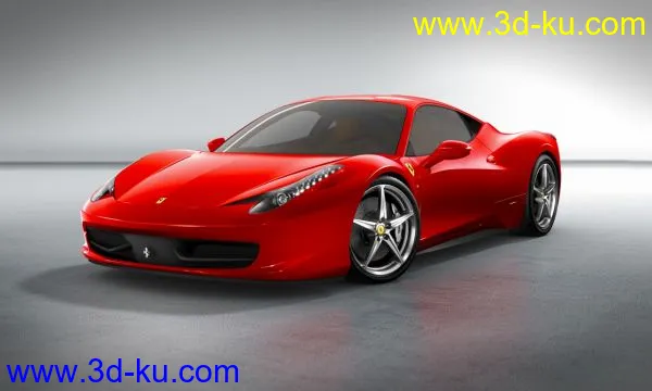 Ferrari 458 Italia模型的图片3